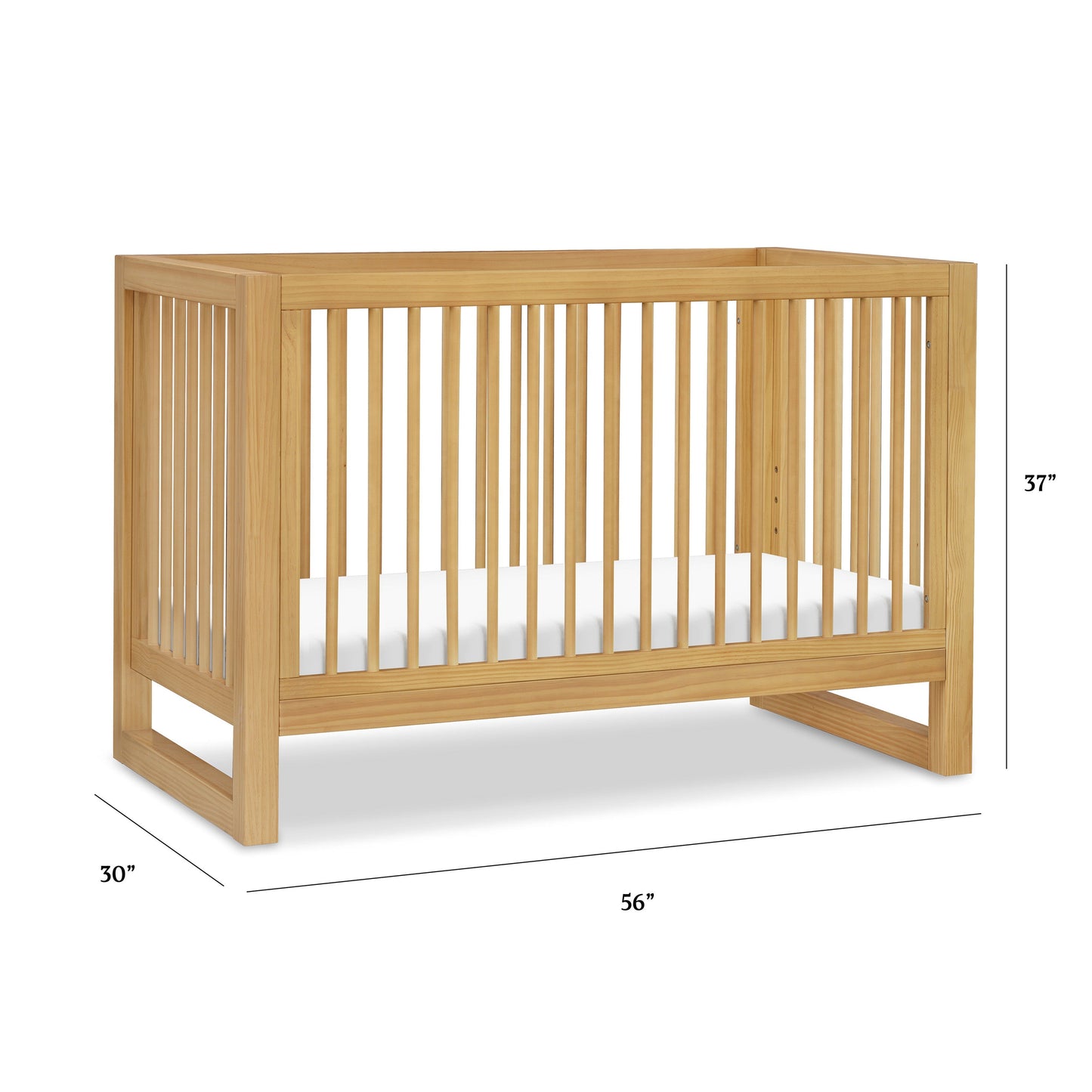 Namesake Cribs Namesake Nantucket 3-in-1 Convertible Crib with Toddler Bed Conversion Kit