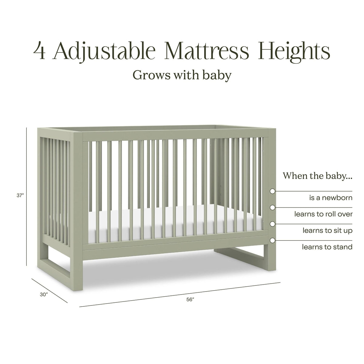NamesakeNamesake Nantucket 3-in-1 Convertible Crib with Toddler Bed Conversion KitBabysupermarket