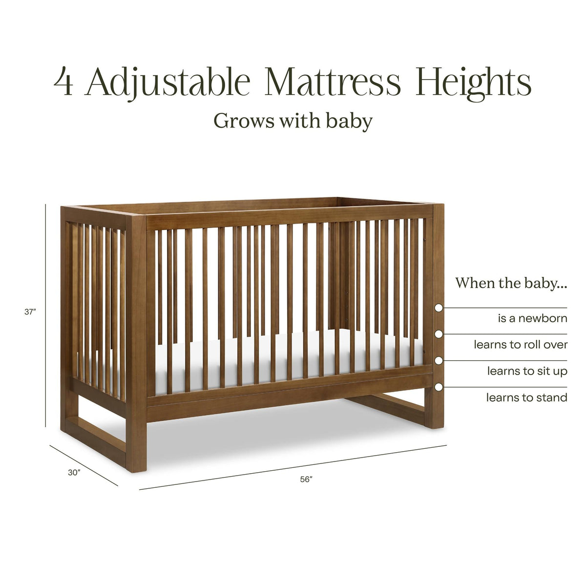 NamesakeNamesake Nantucket 3-in-1 Convertible Crib with Toddler Bed Conversion KitBabysupermarket