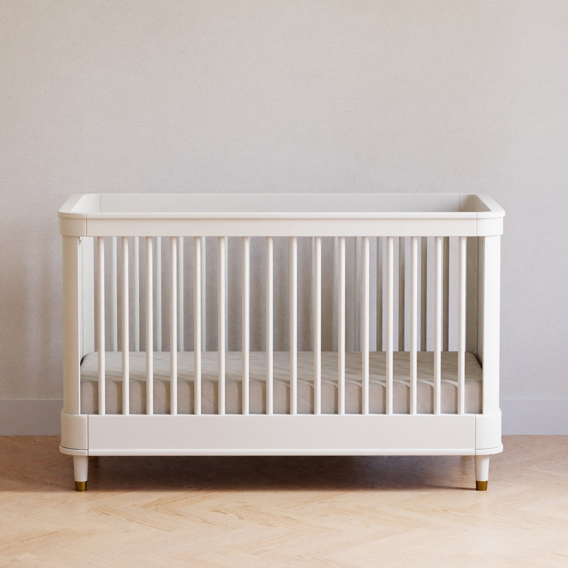 Namesake Cribs Warm White Namesake Tanner 3-in-1 Convertible Crib