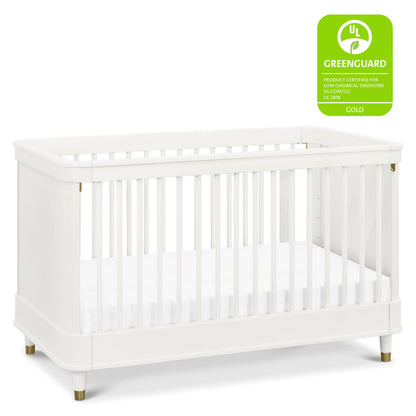 Namesake Cribs Warm White Namesake Tanner 3-in-1 Convertible Crib