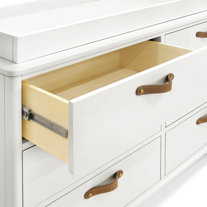 Namesake Dressers Warm White Namesake Tanner 6-Drawer Dresser