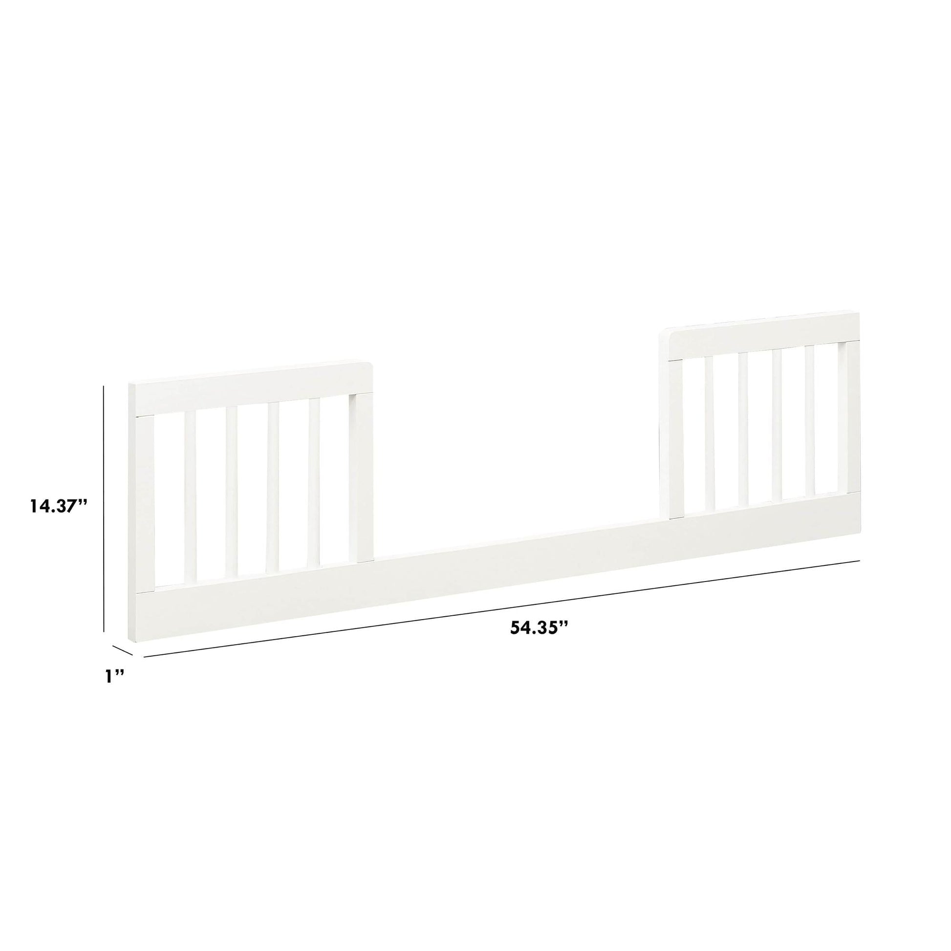Namesake Conversion Kits Warm White Namesake Toddler Bed Conversion Kit (M18399)