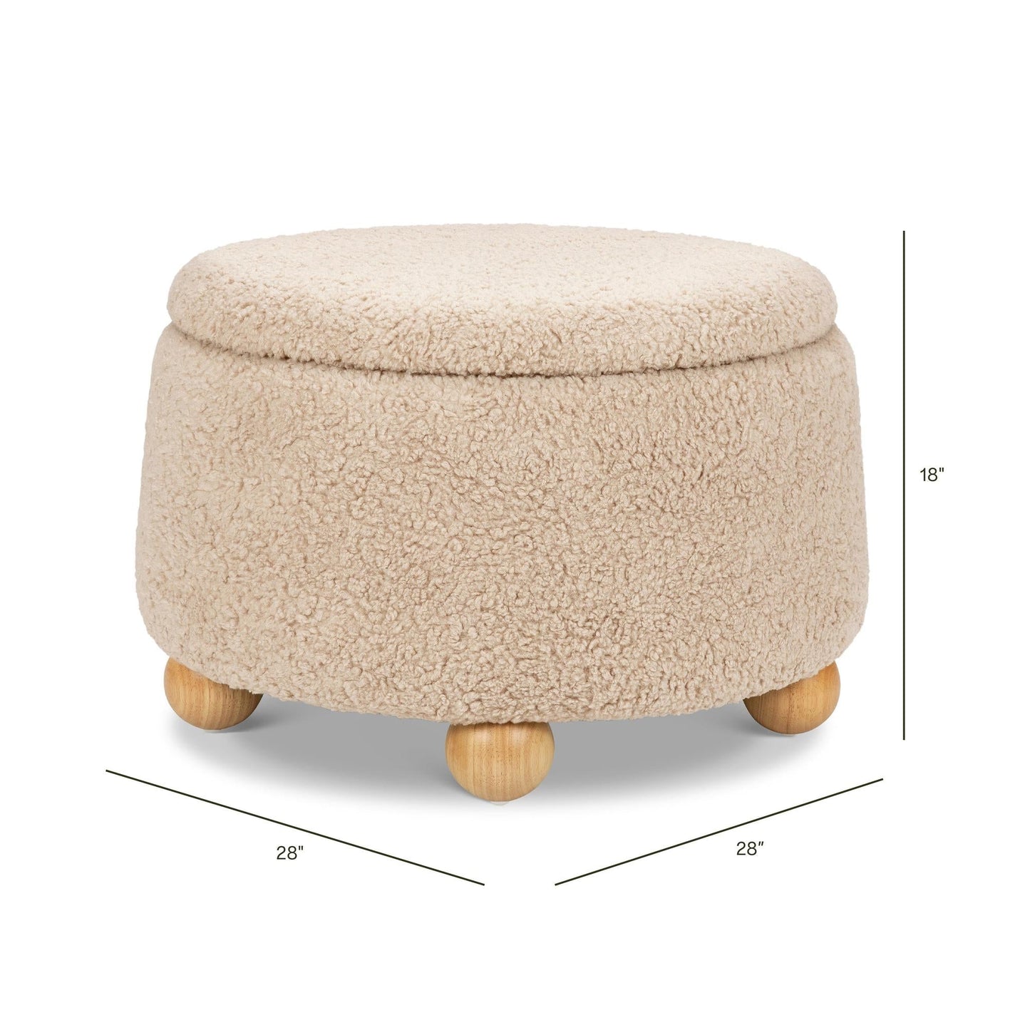 NamesakeNamesake Tuffet Storage OttomanBabysupermarket