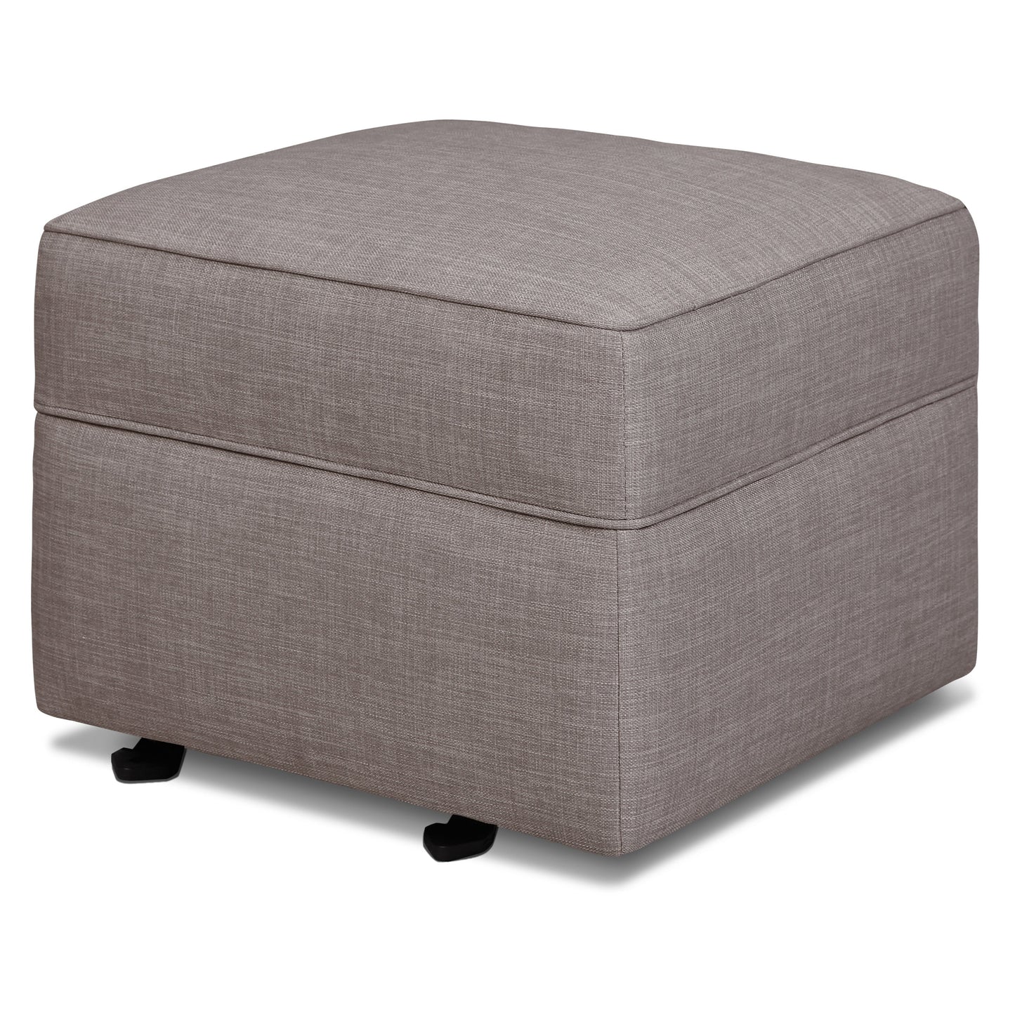 Namesake Ottomans Grey Tweed Namesake Willa-Alden Gliding Ottoman