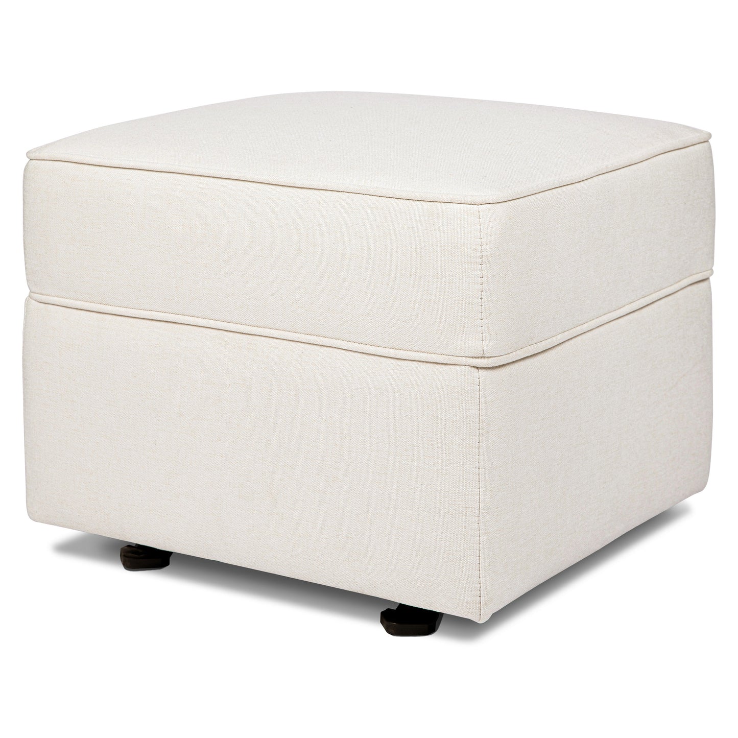 Namesake Ottomans Performance Cream Eco-Weave Namesake Willa-Alden Gliding Ottoman