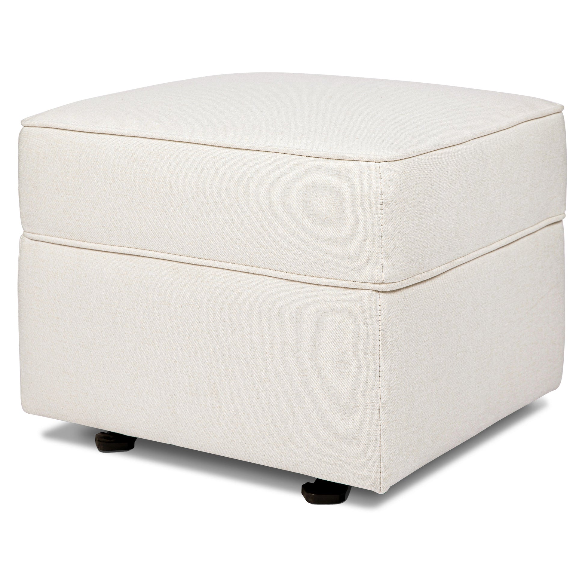 Namesake Ottomans Performance Cream Eco-Weave Namesake Willa-Alden Gliding Ottoman