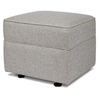 Namesake Ottomans Performance Grey Eco-Weave Namesake Willa-Alden Gliding Ottoman