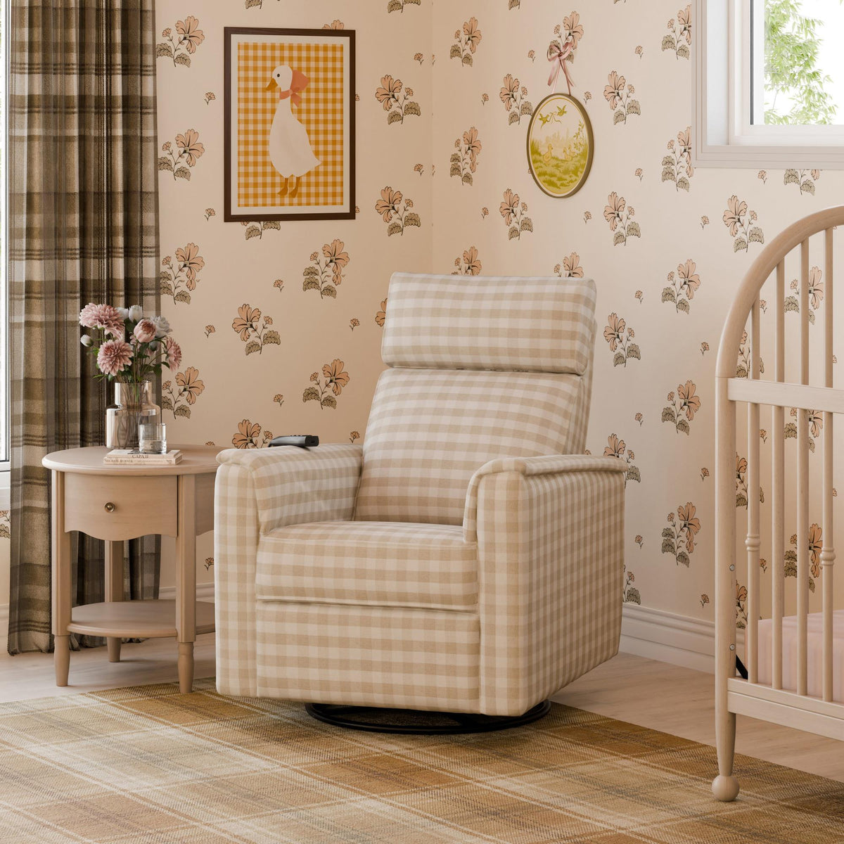 NamesakeNamesake Willa Deluxe Power Recliner and Swivel Glider with Heat & MassageBabysupermarket