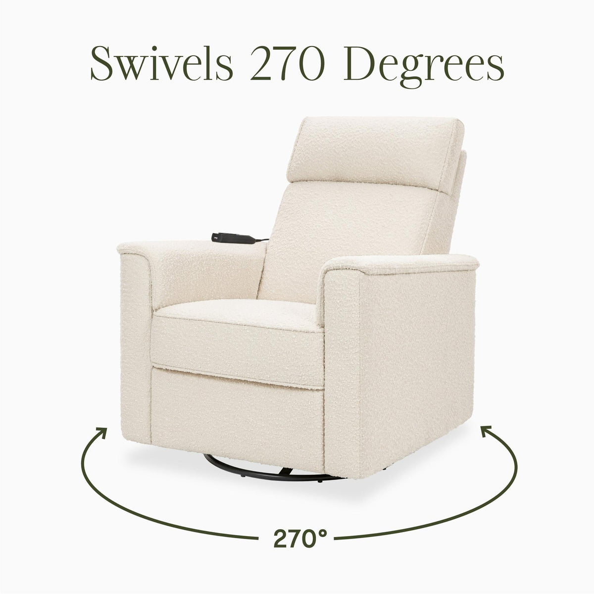 NamesakeNamesake Willa Deluxe Power Recliner and Swivel Glider with Heat & MassageBabysupermarket
