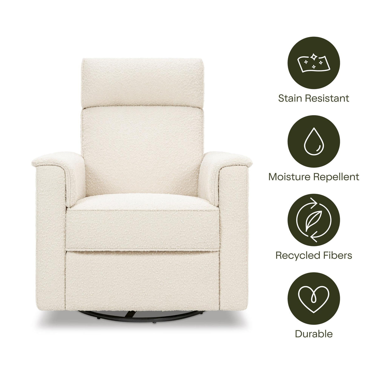 NamesakeNamesake Willa Deluxe Power Recliner and Swivel Glider with Heat & MassageBabysupermarket