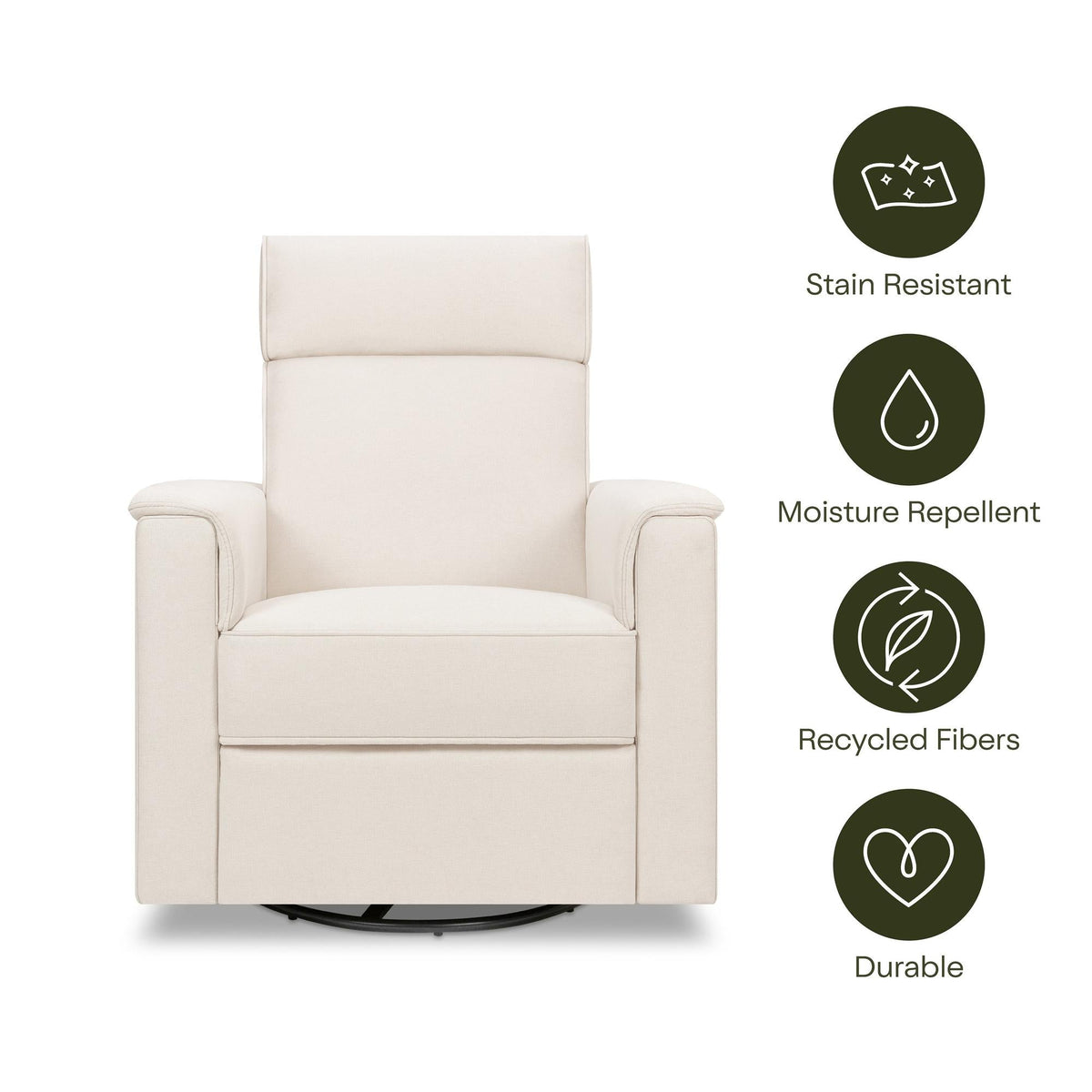 NamesakeNamesake Willa Deluxe Power Recliner and Swivel Glider with Heat & MassageBabysupermarket