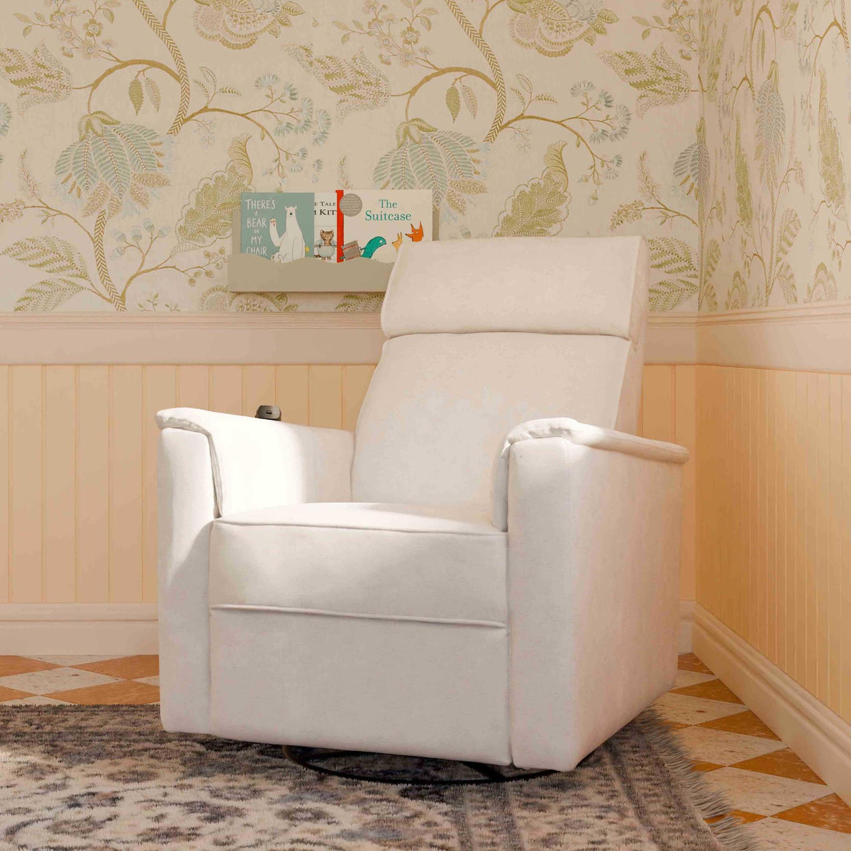 NamesakeNamesake Willa Deluxe Power Recliner and Swivel Glider with Heat & MassageBabysupermarket