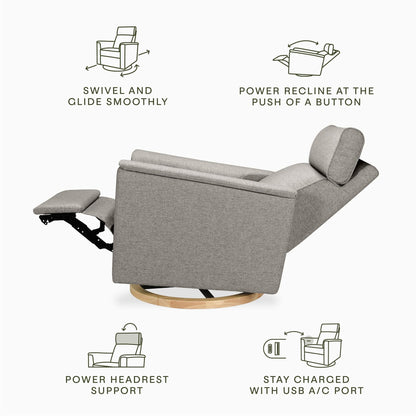 NamesakeNamesake Willa Plus Power Glider Recliner + Power HeadrestBabysupermarket