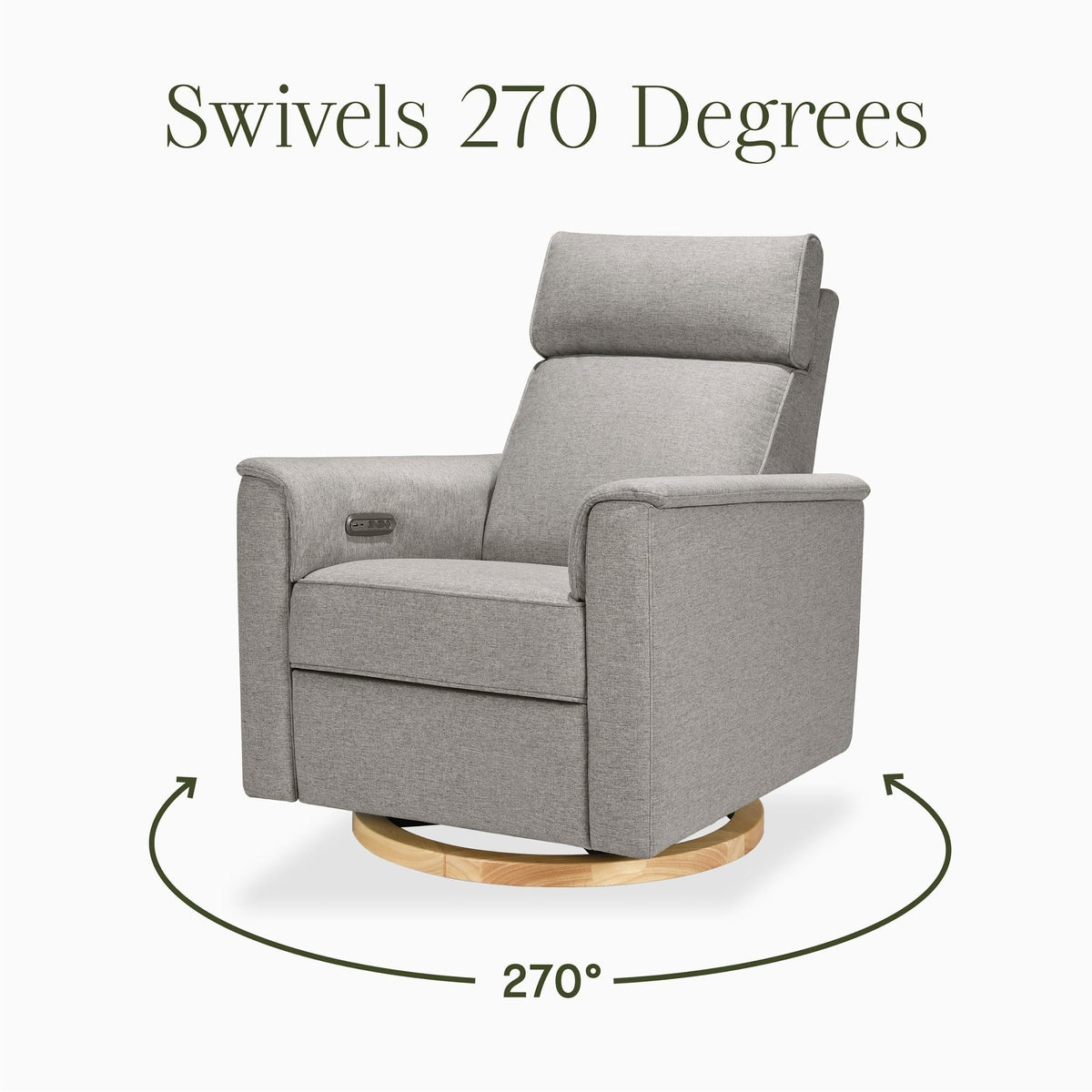 NamesakeNamesake Willa Plus Power Glider Recliner + Power HeadrestBabysupermarket