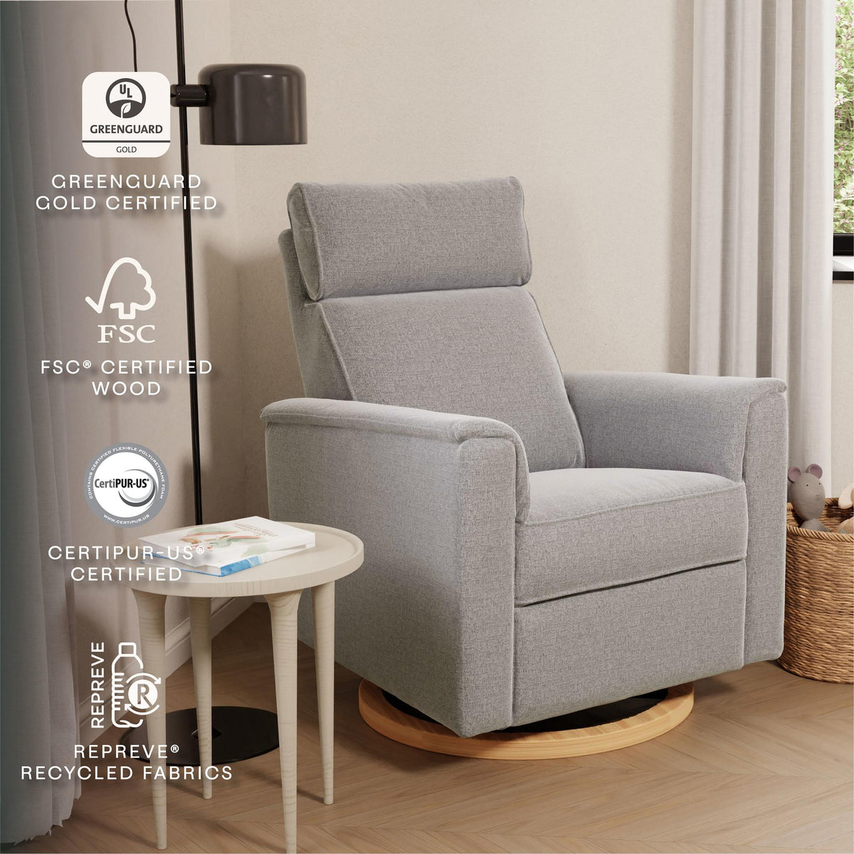 NamesakeNamesake Willa Plus Power Glider Recliner + Power HeadrestBabysupermarket