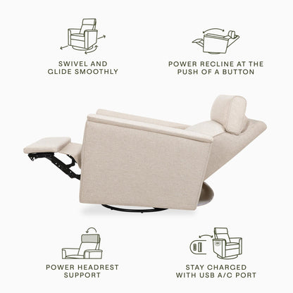 NamesakeNamesake Willa Plus Power Glider Recliner + Power HeadrestBabysupermarket