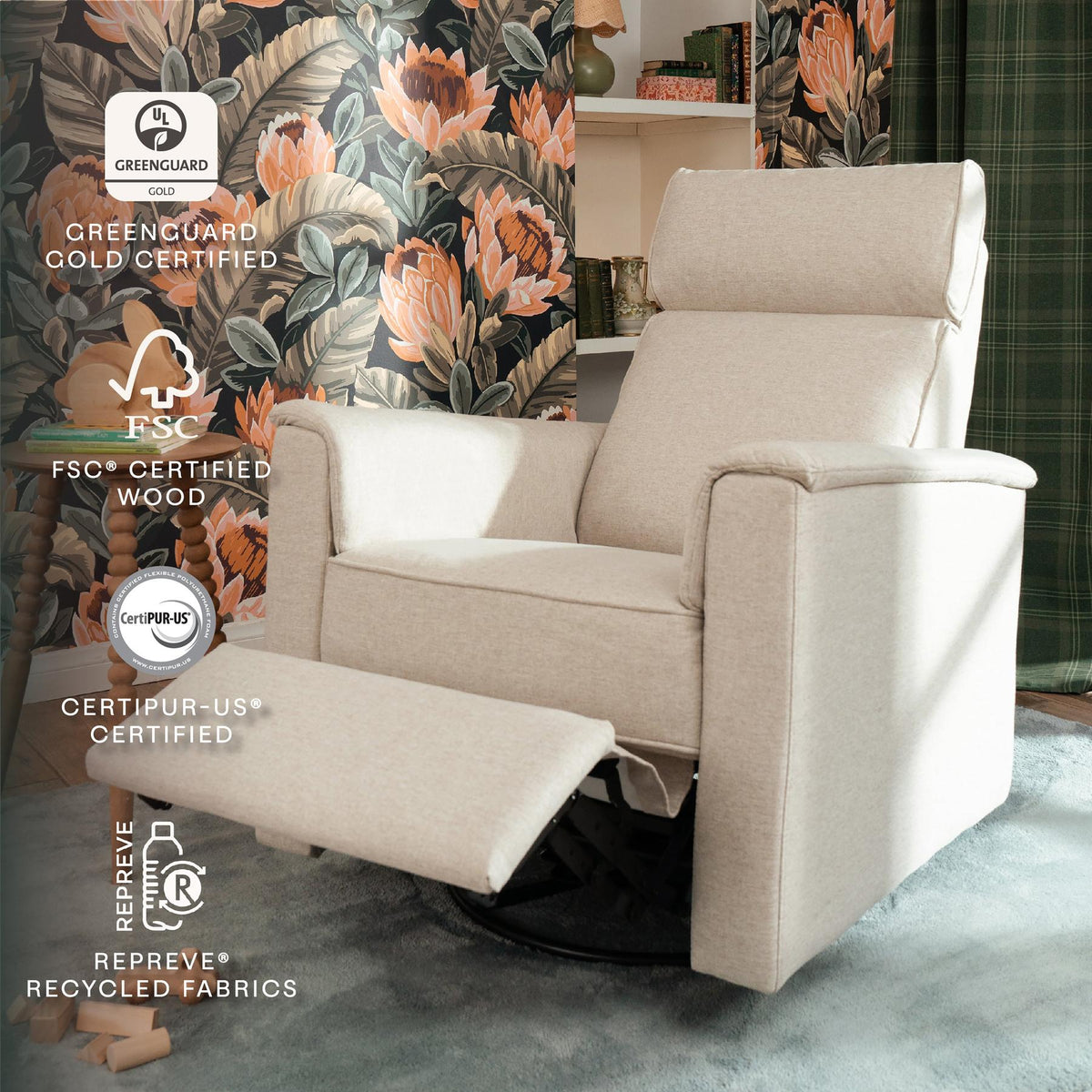 NamesakeNamesake Willa Plus Power Glider Recliner + Power HeadrestBabysupermarket