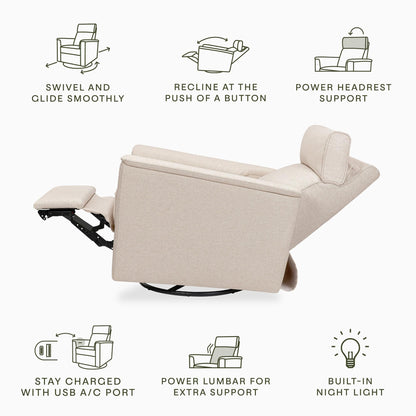NamesakeNamesake Willa Pro Power Recliner & Swivel GliderBabysupermarket