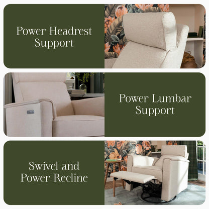 NamesakeNamesake Willa Pro Power Recliner & Swivel GliderBabysupermarket