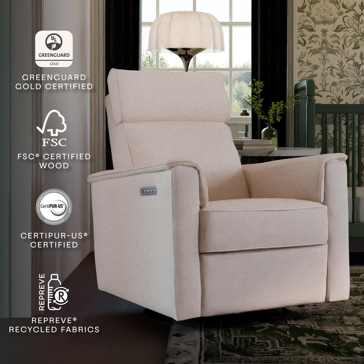 NamesakeNamesake Willa Pro Power Recliner & Swivel GliderBabysupermarket