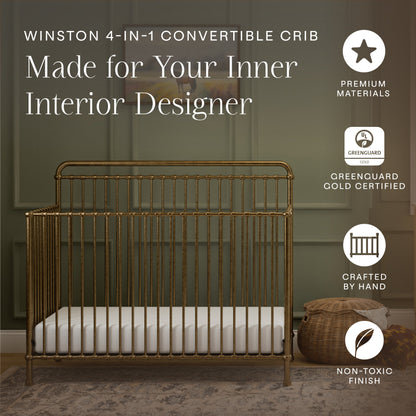 Namesake General Namesake Winston 4-in-1 Convertible Crib