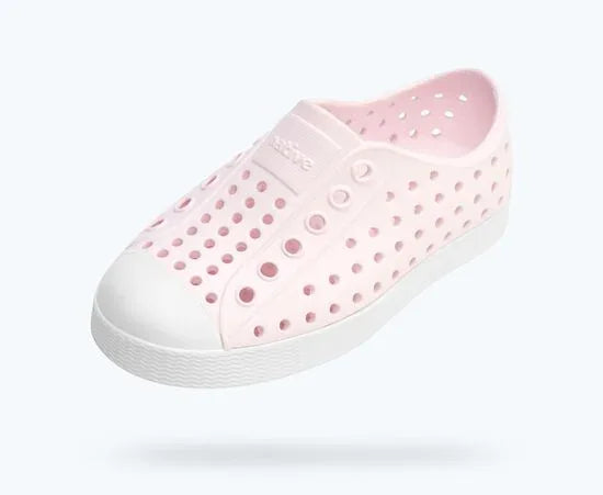 Native children shoes Native Shoes - Jefferson Kids - Milk Pink/Shell White