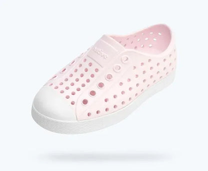 Native children shoes Native Shoes - Jefferson Kids - Milk Pink/Shell White