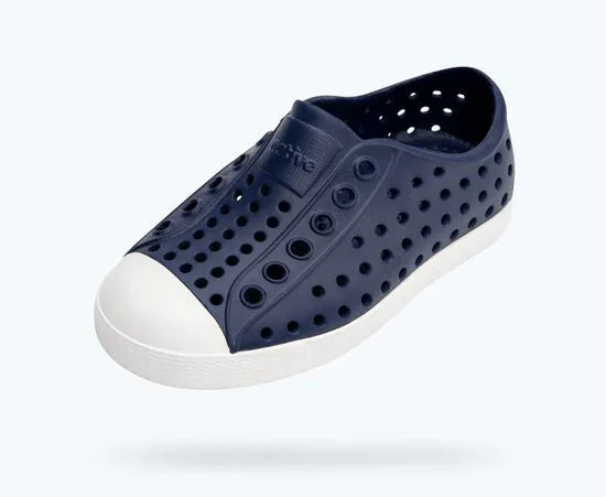 Native children shoes Native Shoes - Jefferson Kids - Regatta Blue/Shell White