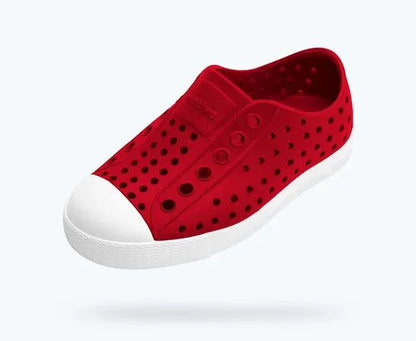 Native children shoes Native Shoes - Jefferson Kids - Ruby Red/Shell White