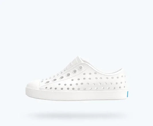 Native children shoes Shell White/Shell White / 4 Native Shoes - Jefferson Kids - Shell White/Shell White
