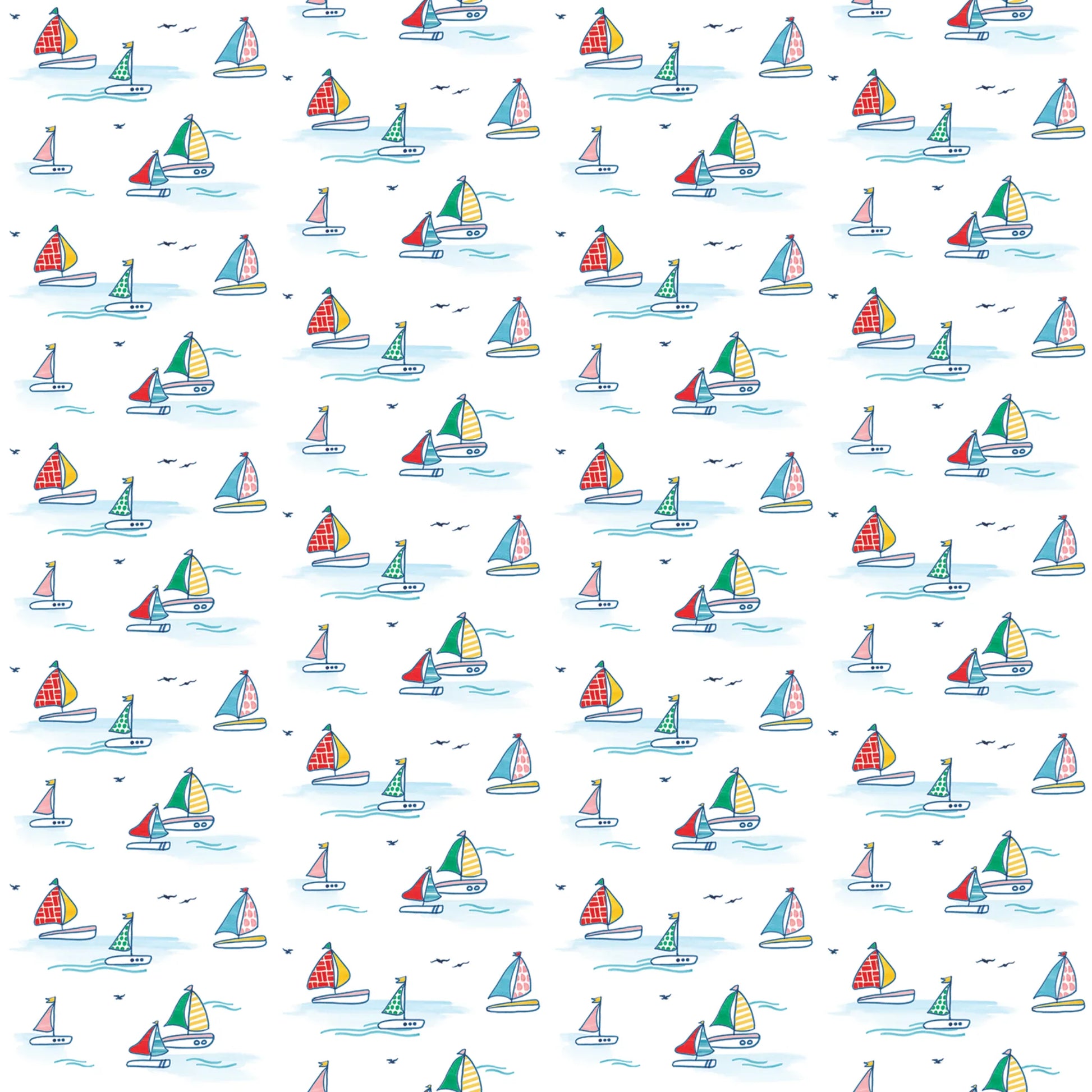 Nella June Boys Shirts Nella June Boys Sailboats Performance Polo