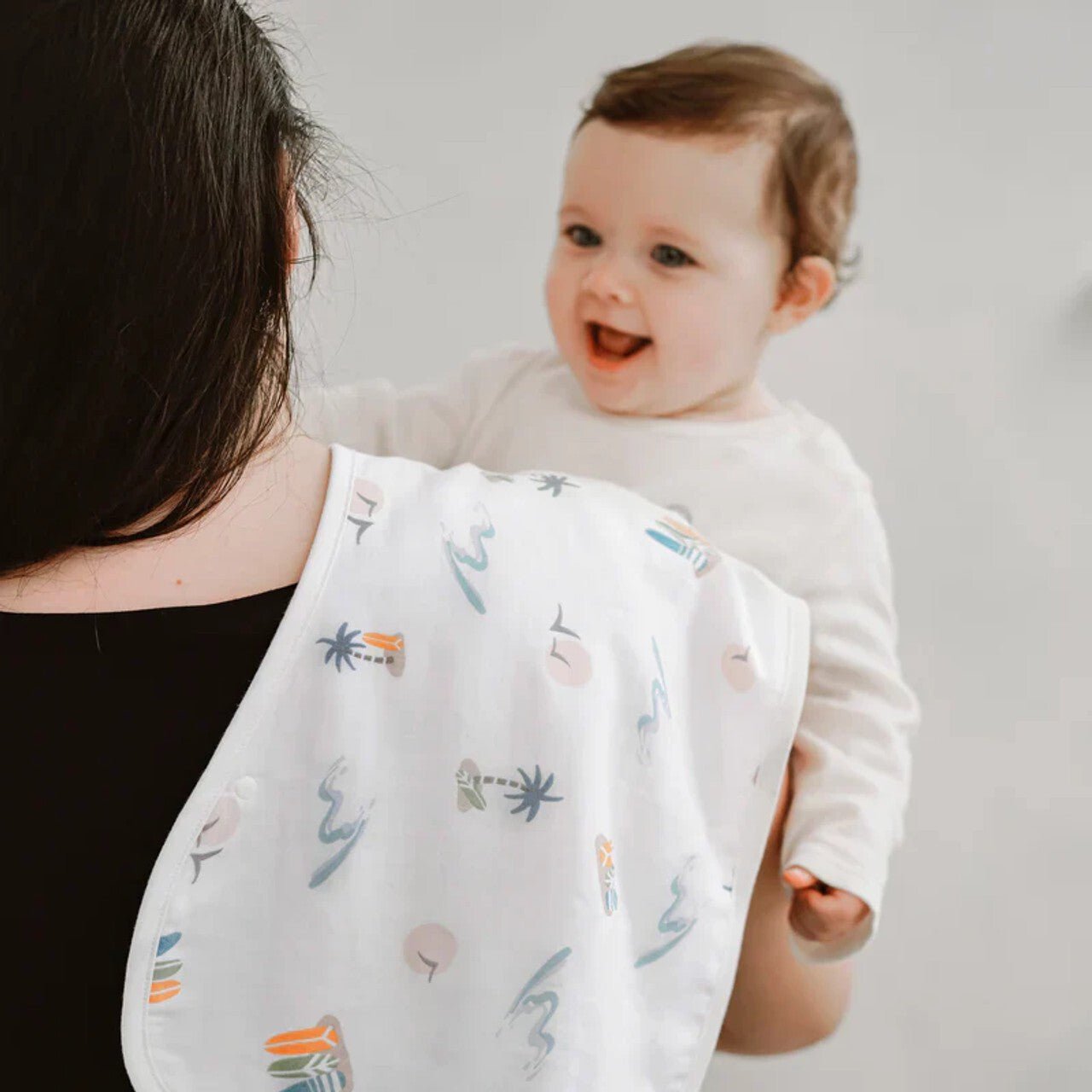 Nest Designs Bib and Burp Surf Camp