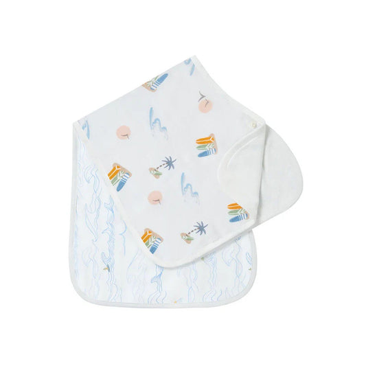 Nest Designs Bib and Burp Surf Camp