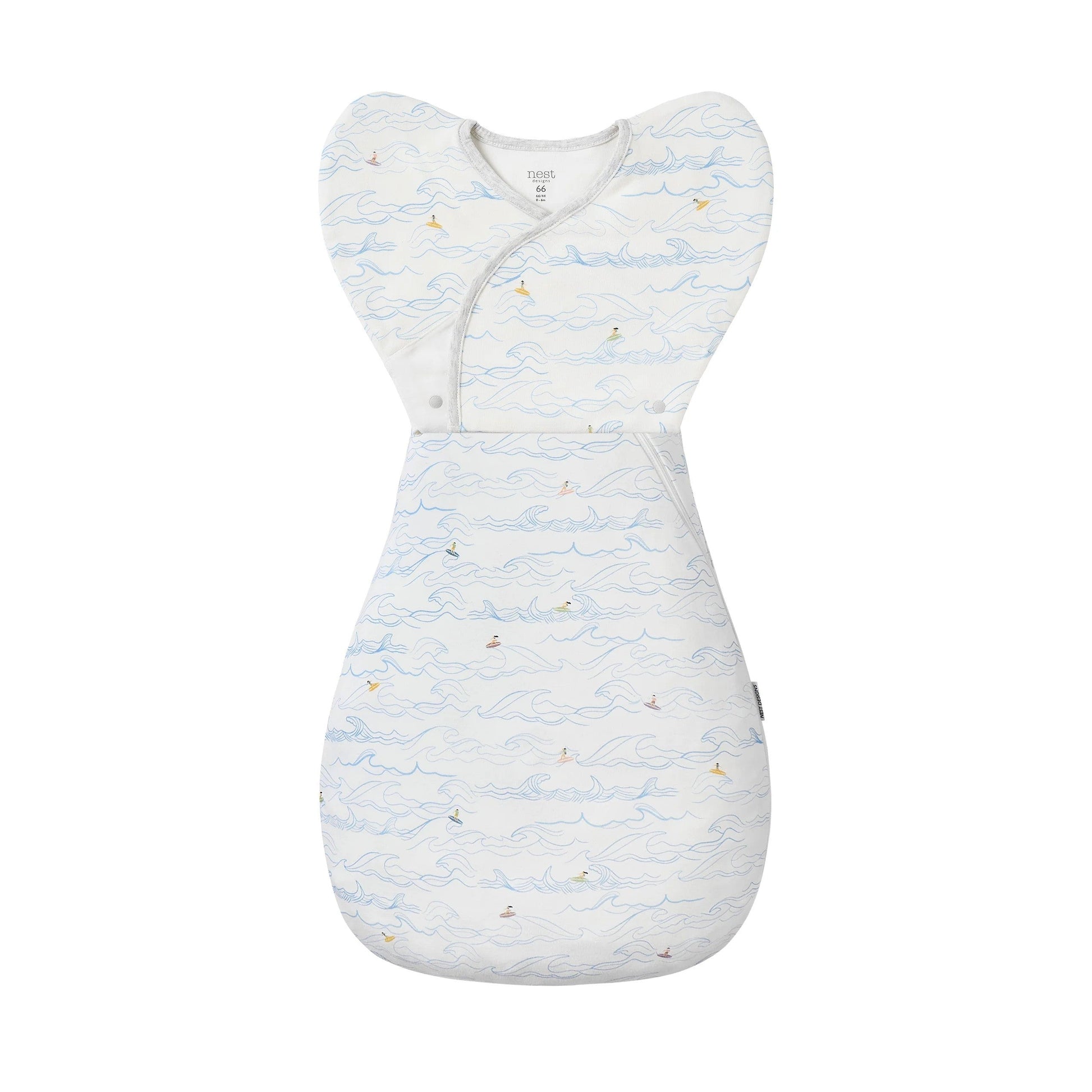 Nest Designs Ltd. Baby Sleep Aids Nest Designs Startle Stop Sleeping Bag 0.5 TOG Surf's Up