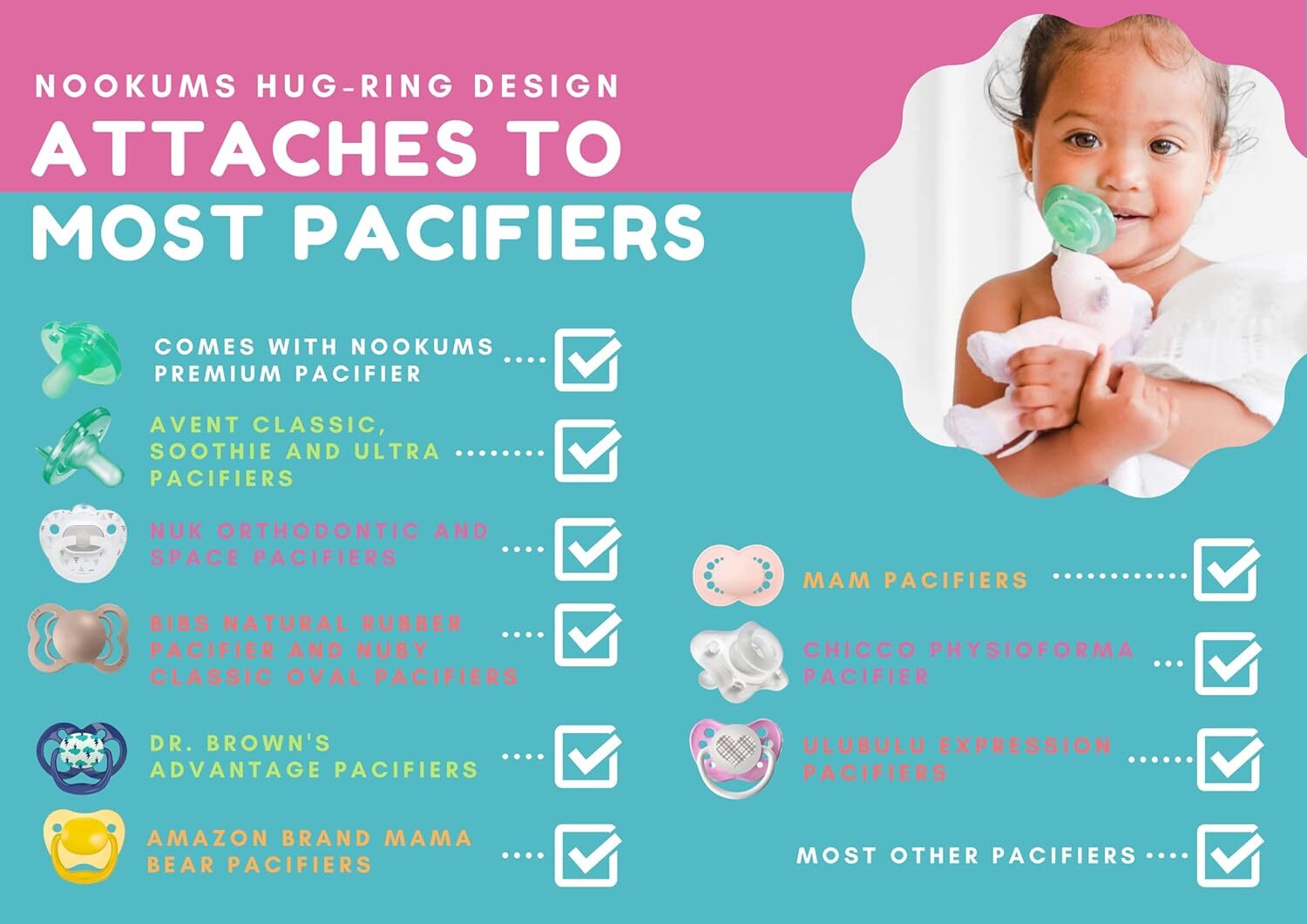 NookumsNookums Paci-Plushies BuddiesBabysupermarket