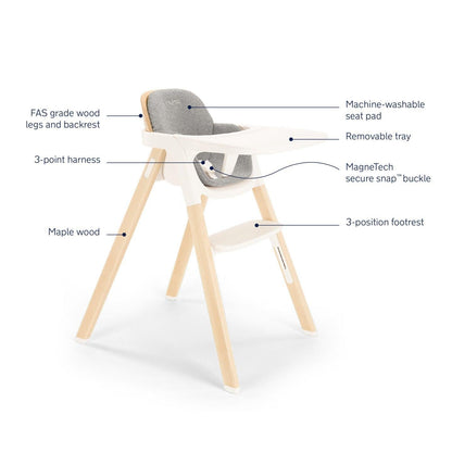 NUNA High Chairs and Booster Nuna Bryn High Chair