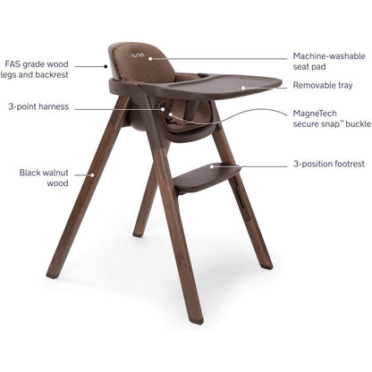 Nuna High Chairs and Booster Nuna BRYN High Chair