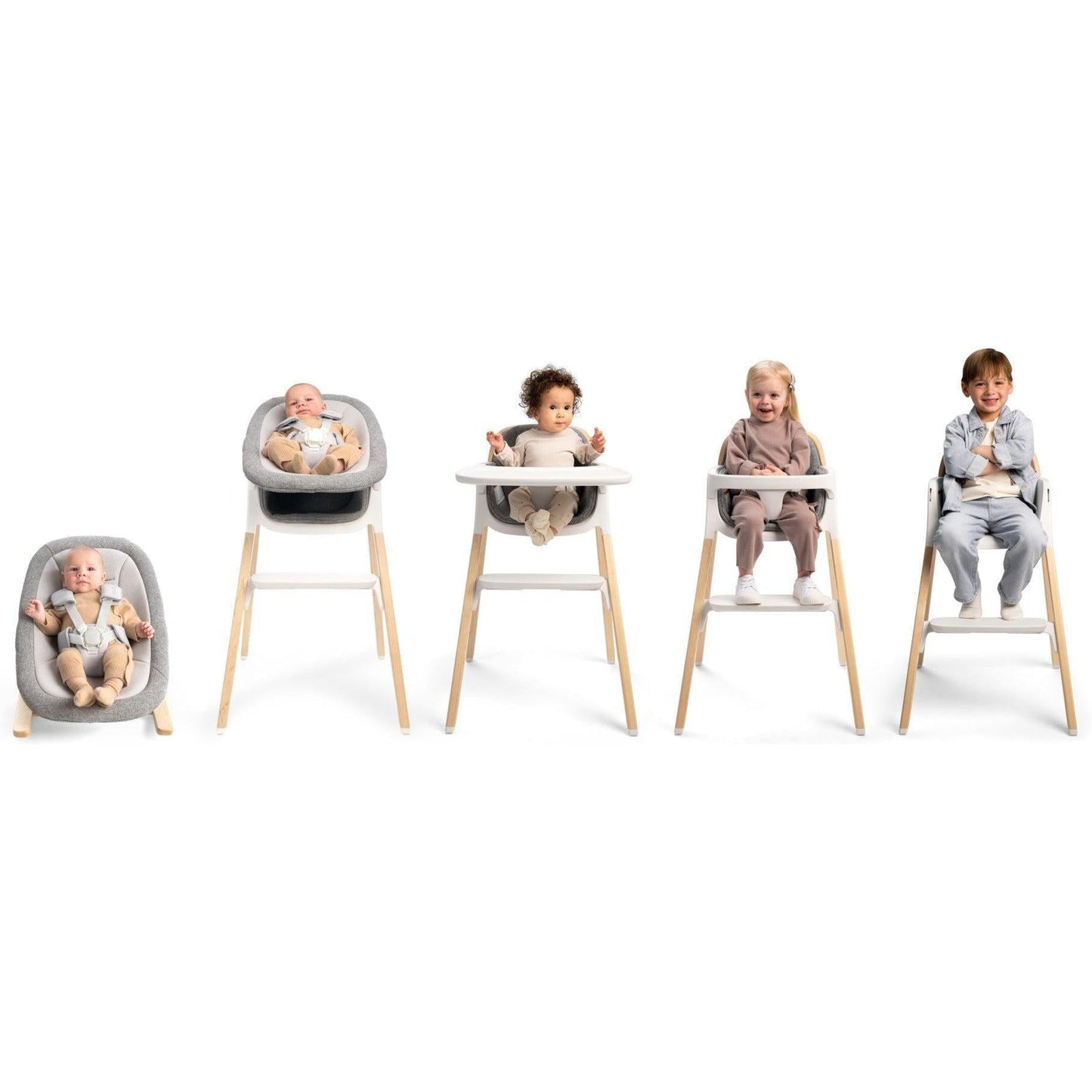 Nuna High Chairs Nuna BRYN High Chair + Newborn Rocker Seat