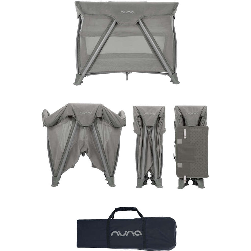 Nuna Playpens Frost Nuna COVE Aire Go Playard + Bassinet