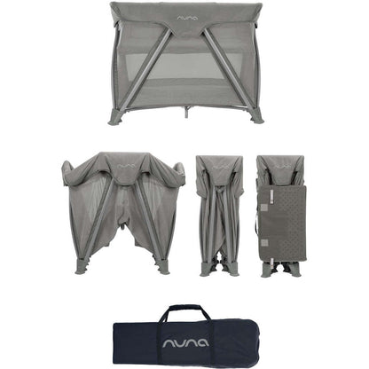 Nuna Playpens Frost Nuna COVE Aire Go Playard + Bassinet