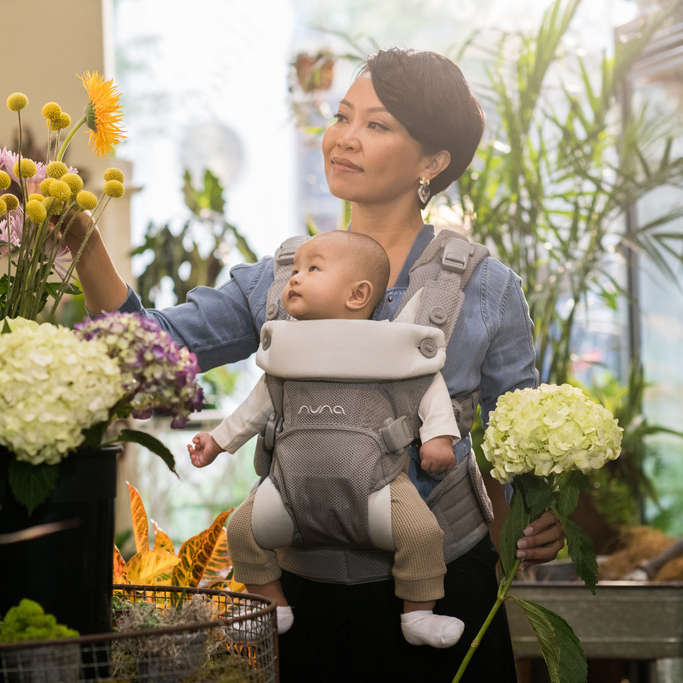 NUNA Front Nuna Cudl 4-in-1 Baby Carrier