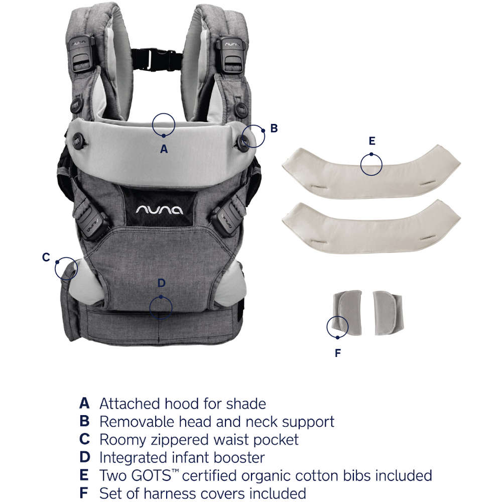 Nuna Front Nuna CUDL 4-in-1 Carrier