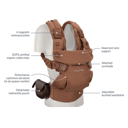 NUNA Front Nuna Cudl Luxe Baby Carrier