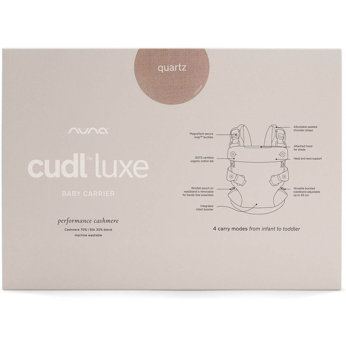 Nuna Front Nuna CUDL Luxe