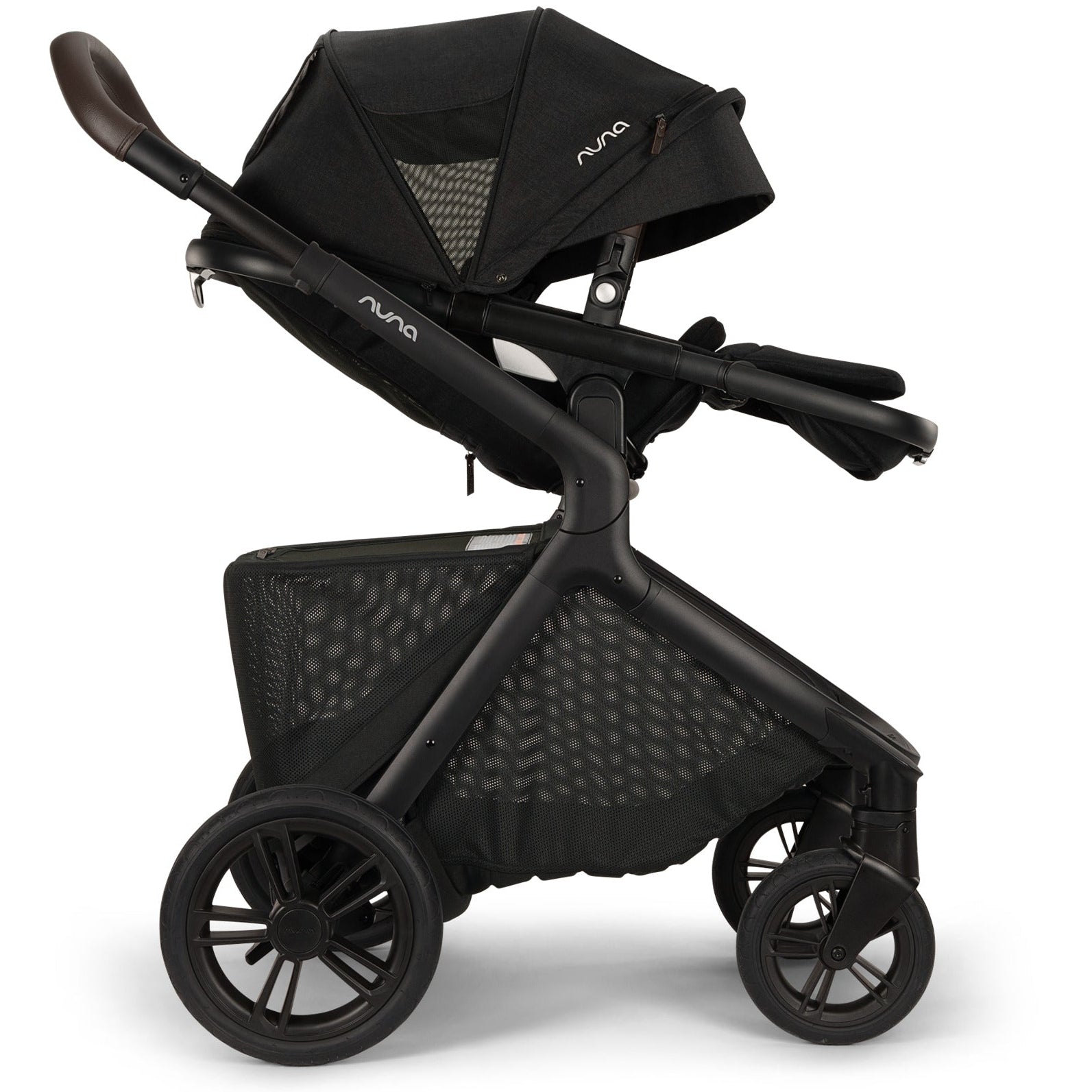 Nuna Strollers - Single Caviar Nuna DEMI Icon Stroller