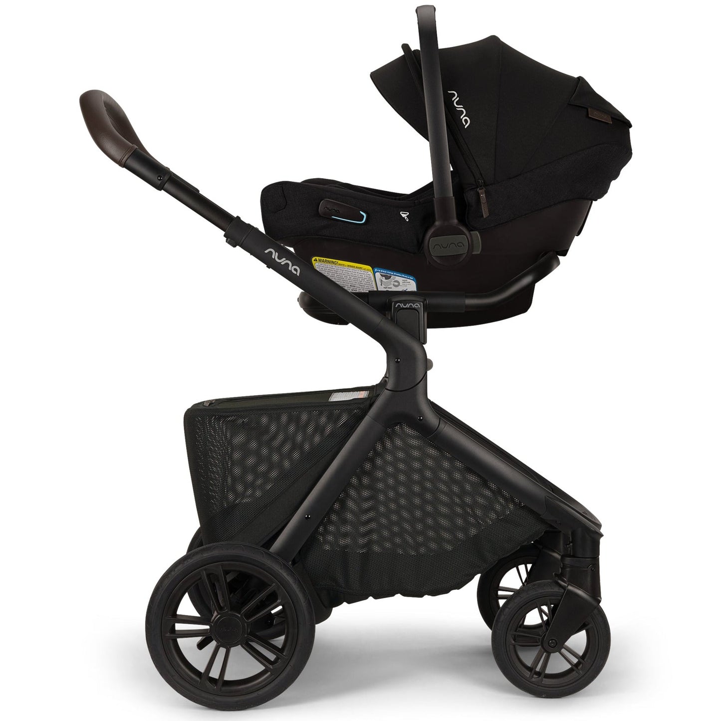 Nuna Strollers - Single Caviar Nuna DEMI Icon Stroller