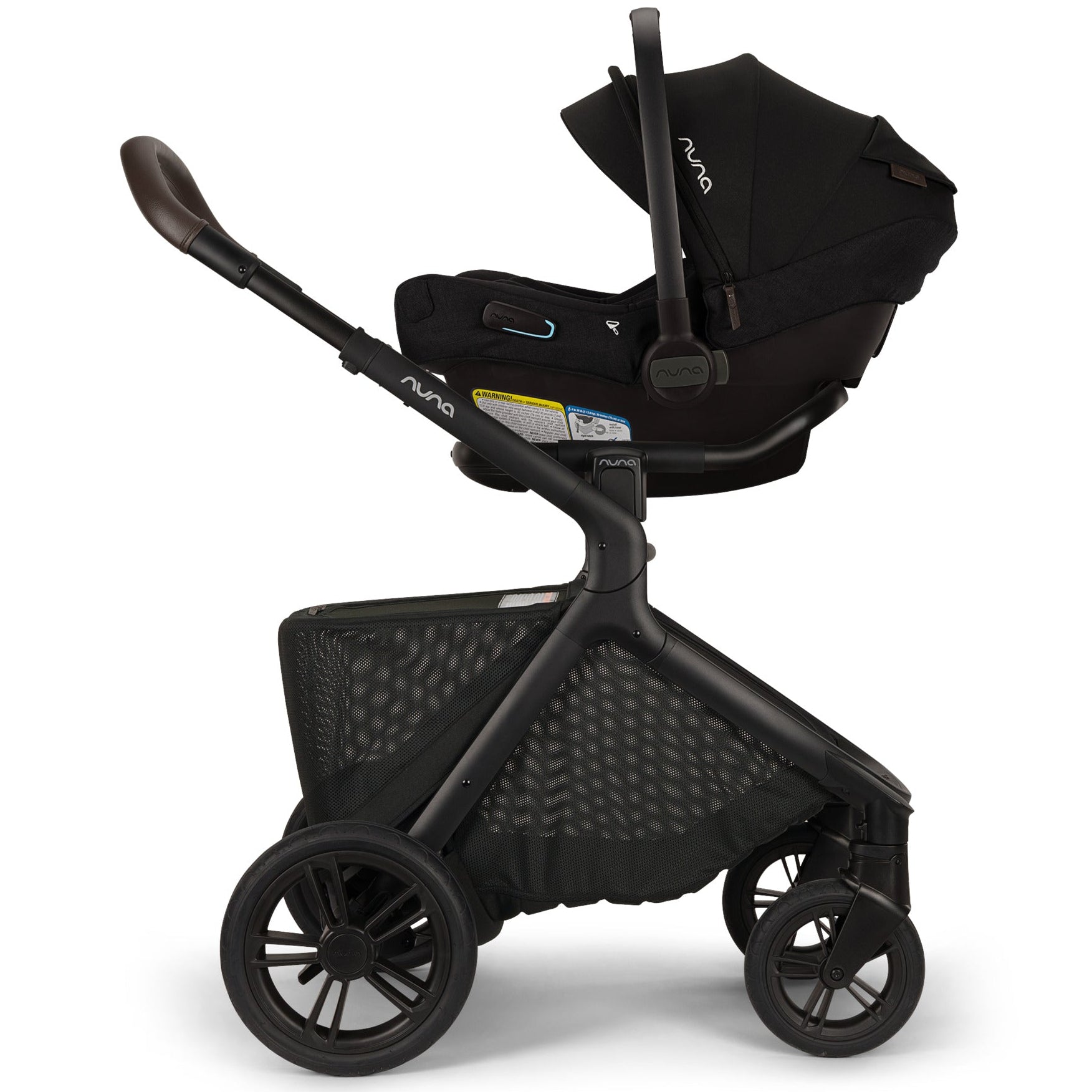 Nuna Strollers - Single Caviar Nuna DEMI Icon Stroller