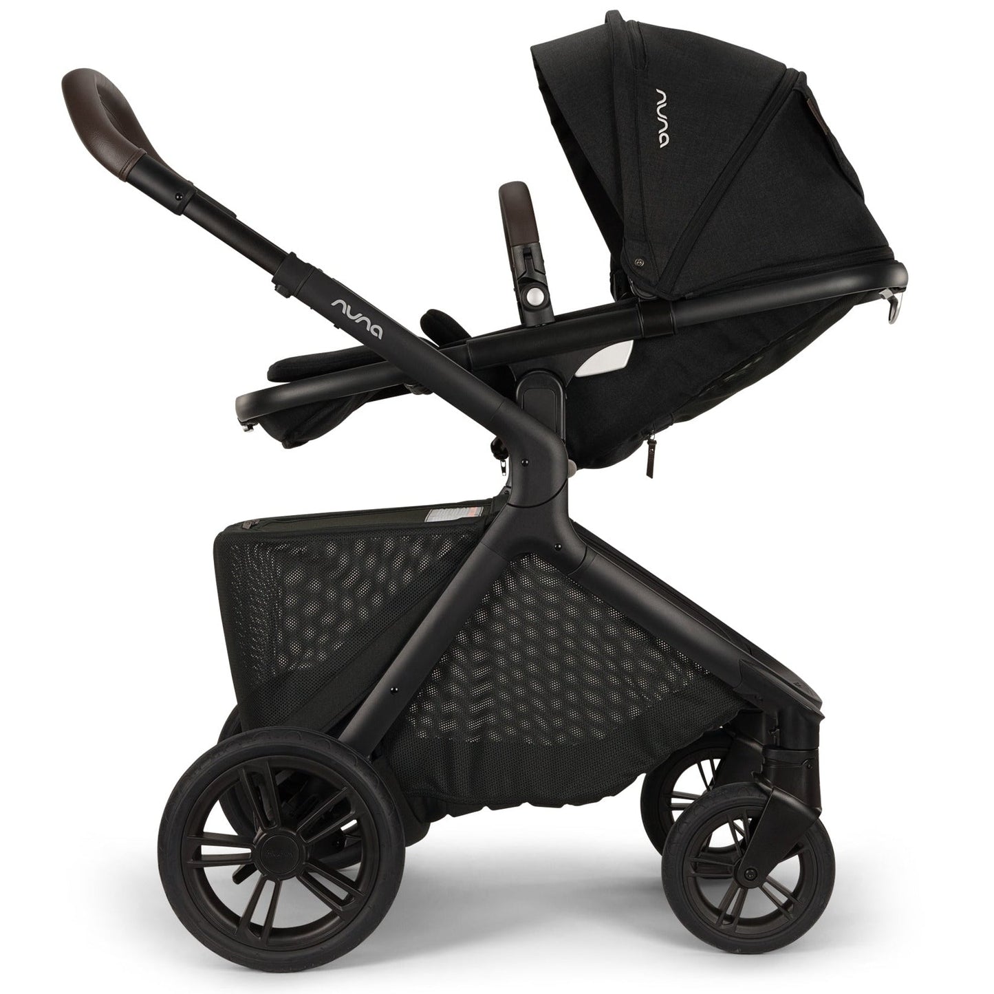 Nuna Strollers - Single Caviar Nuna DEMI Icon Stroller