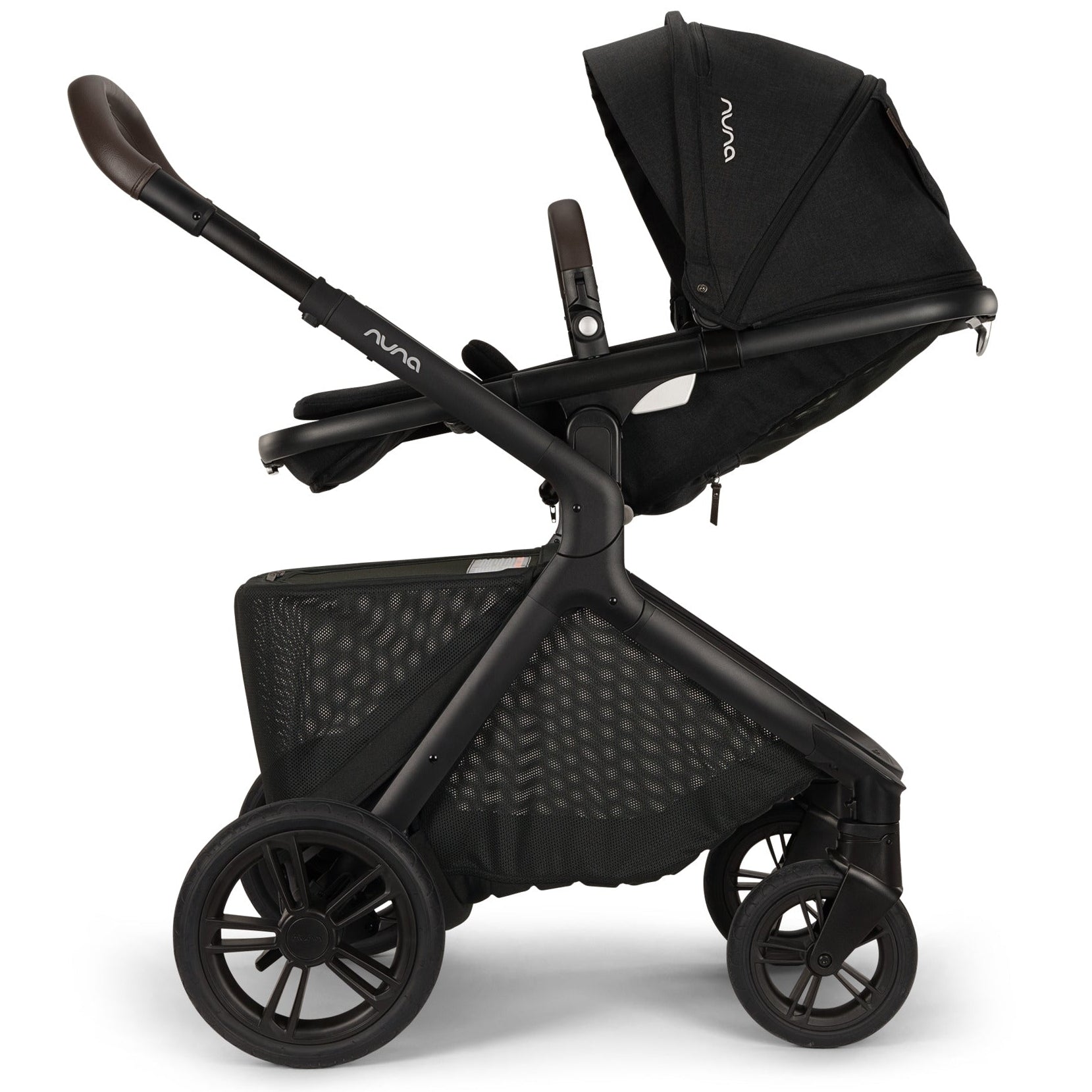 Nuna Strollers - Single Caviar Nuna DEMI Icon Stroller